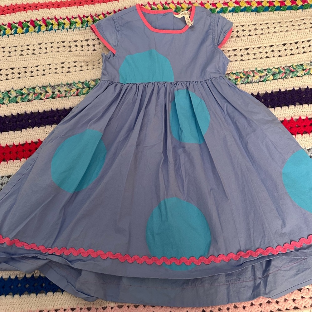 Blue and Pink Kids Dress